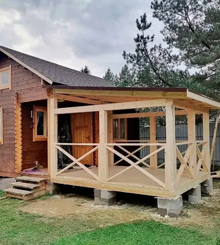 Монтаж пристроек под ключ