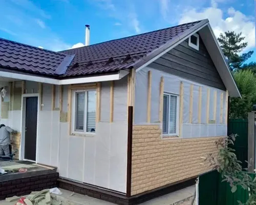 Фасадные работы, сайдинг