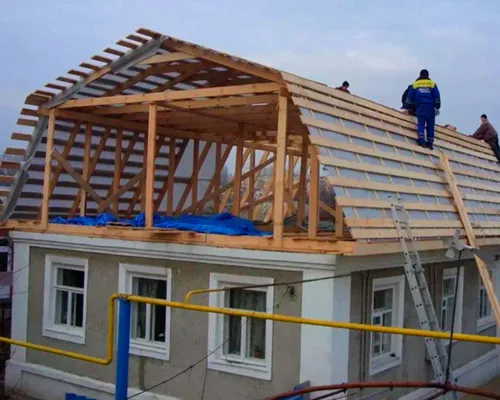 Строительство крыши, замена и ремонт кровли